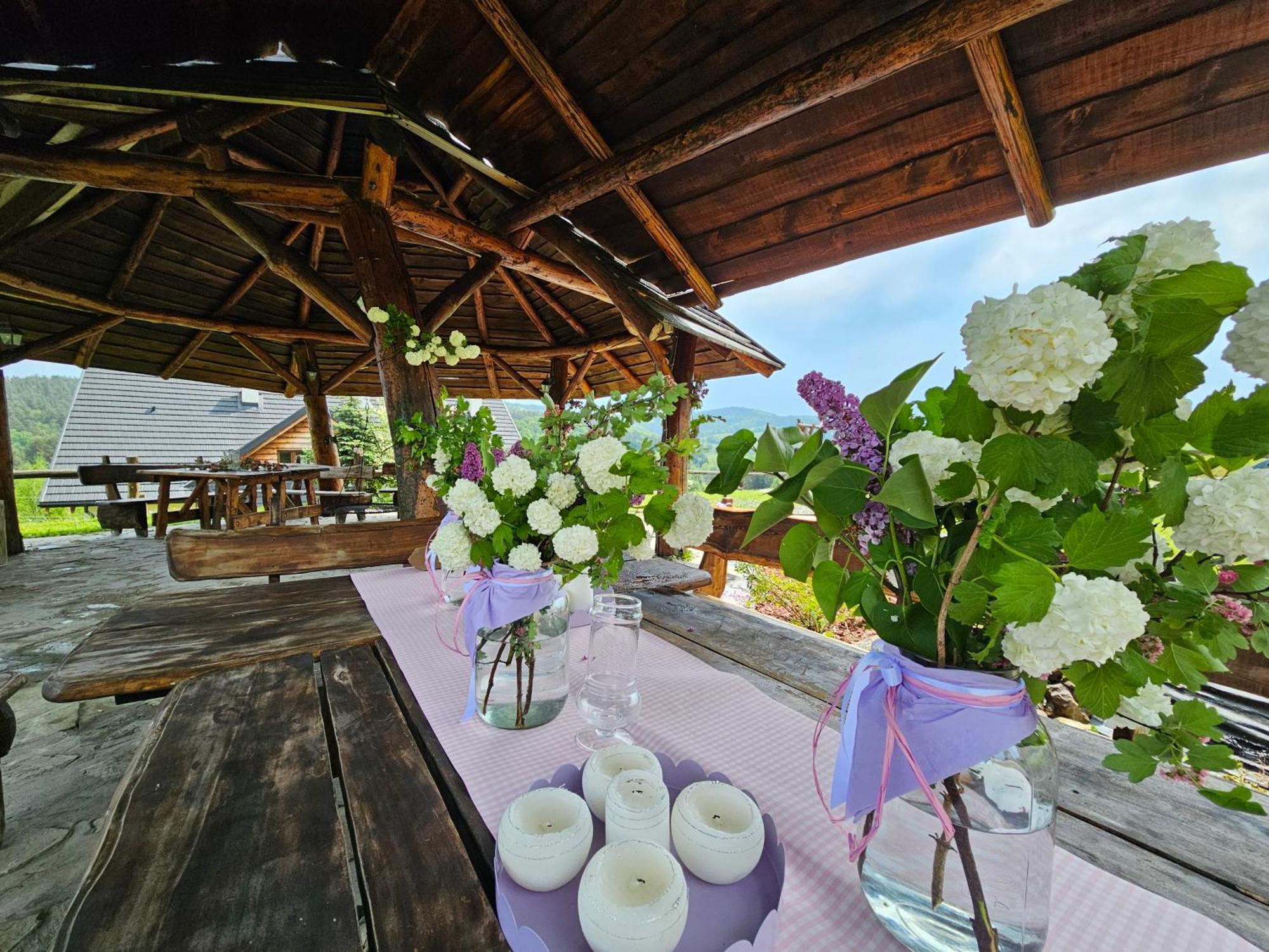 Chata W Bieszczadzie Apartamenty I Domki Z Sauna Bieszczady Polańczyk Kültér fotó