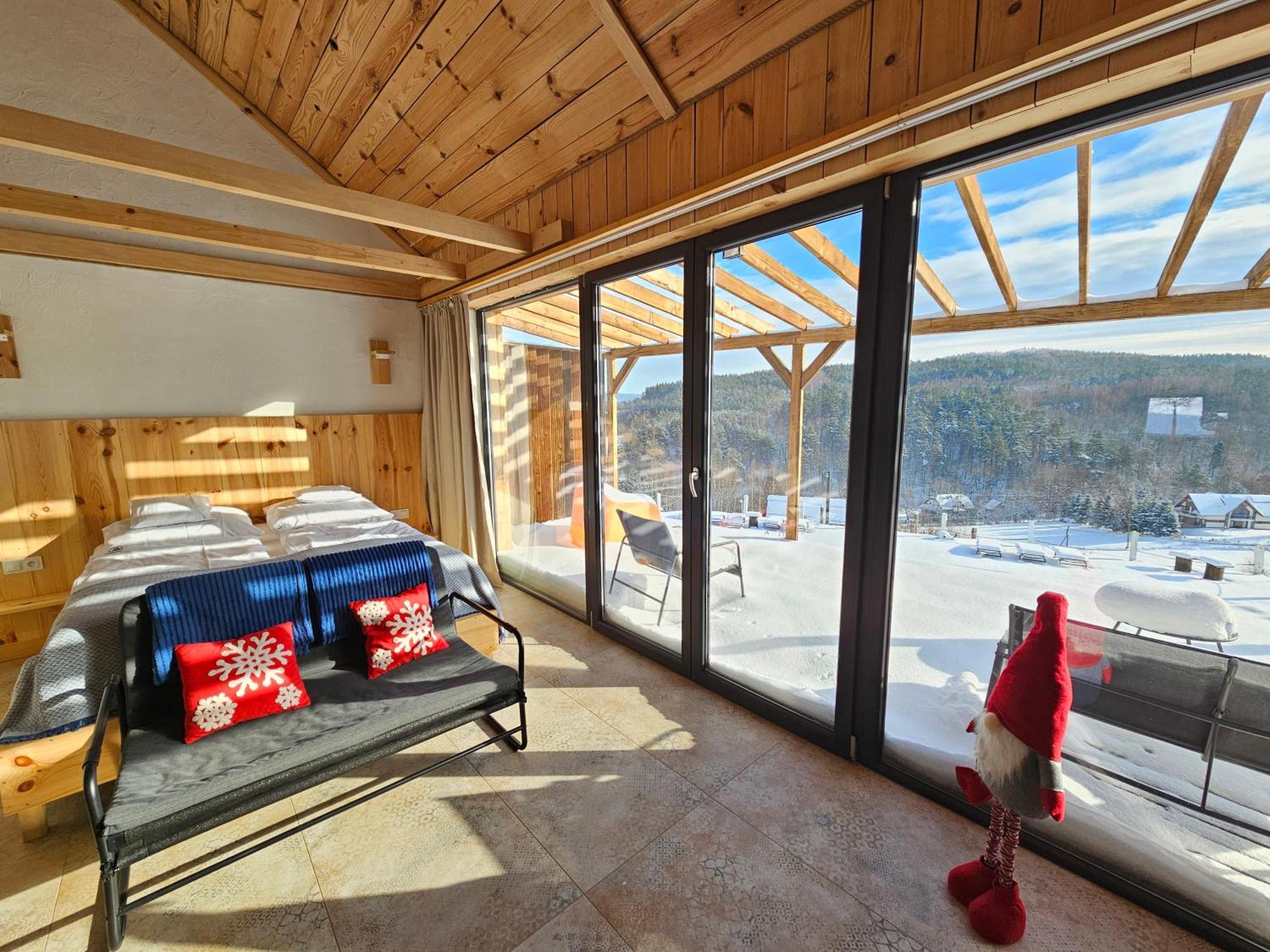 Chata W Bieszczadzie Apartamenty I Domki Z Sauna Bieszczady Polańczyk Kültér fotó