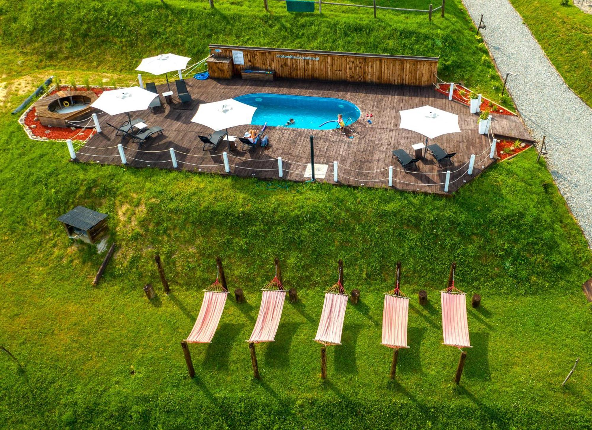 Chata W Bieszczadzie Apartamenty I Domki Z Sauna Bieszczady Polańczyk Kültér fotó